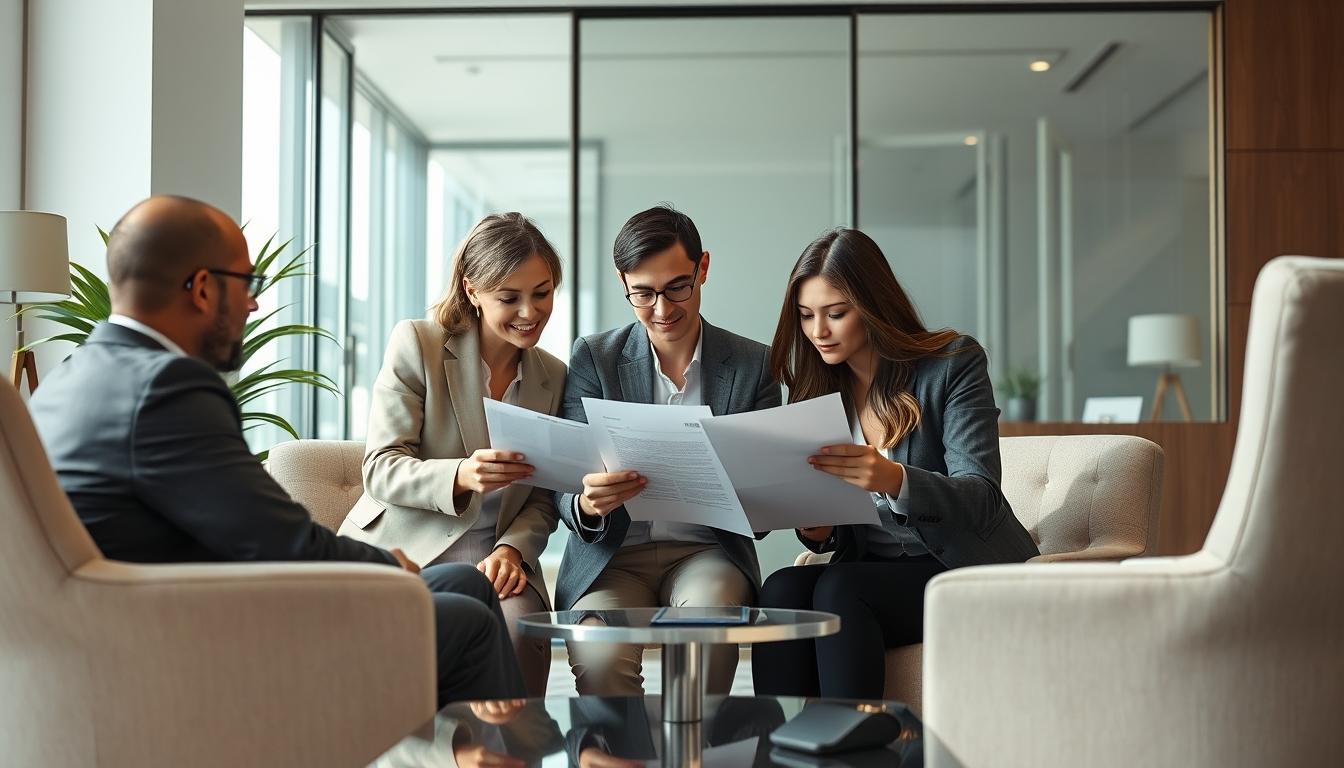 Business contract documents